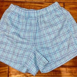 Brandy Melville Plaid Blue Women's Shorts